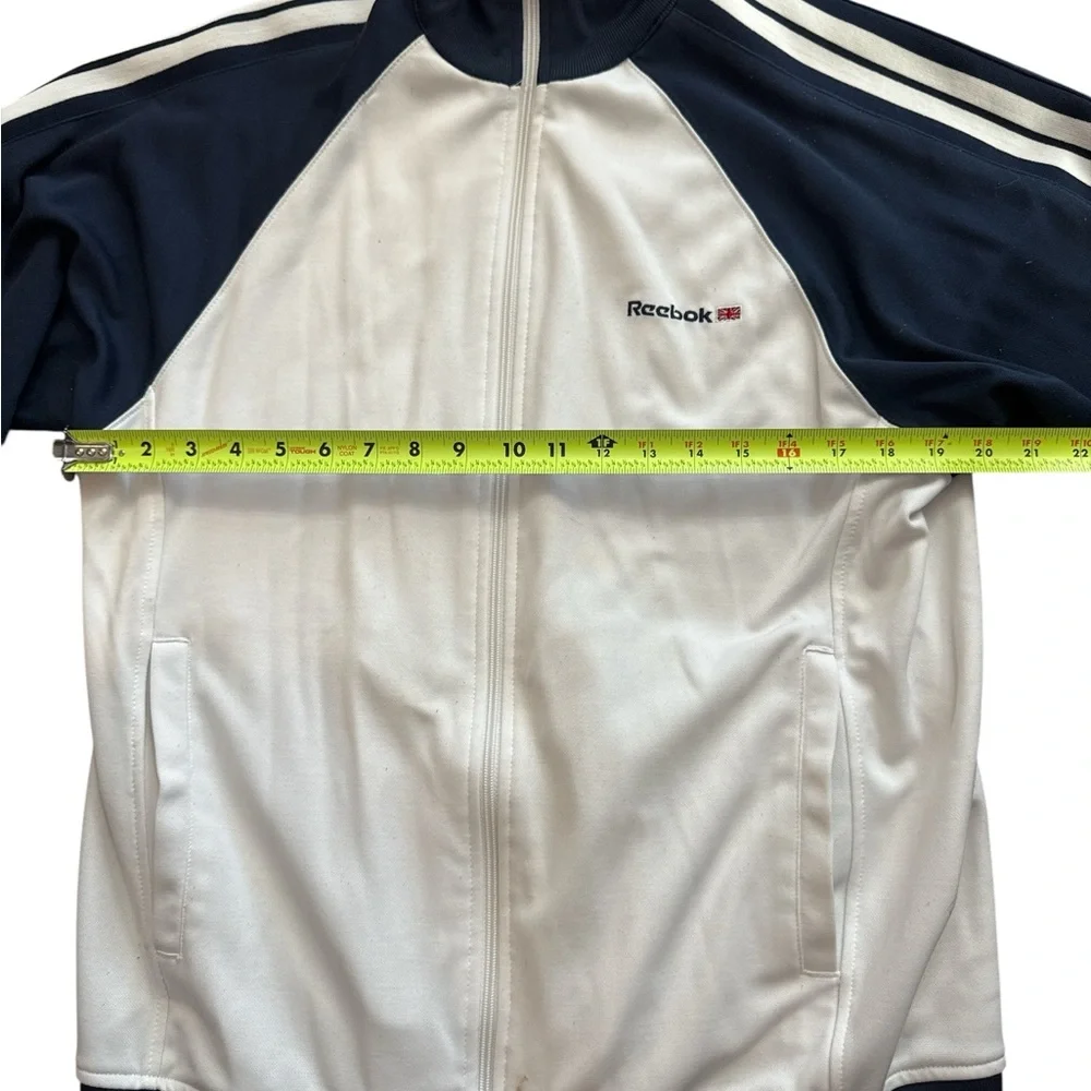 Vintage Reebok Track Style Jacket Men’s Size Medium RUN DMC Style‎ Multicolored - Picture 6 of 9
